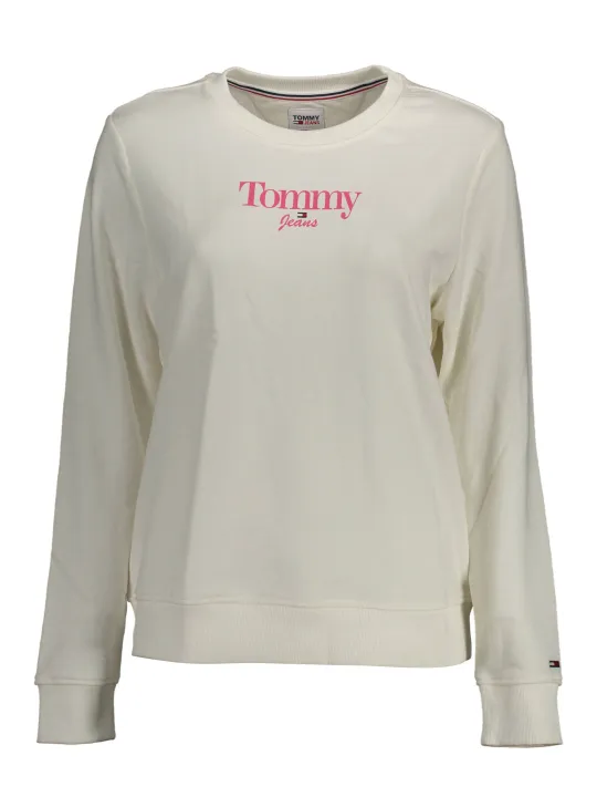 "Tommy Hilfiger Logo-Sweatshirt aus Baumwolle, Rundhals"