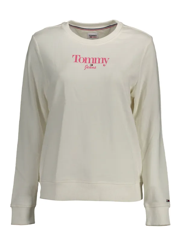 "Tommy Hilfiger Logo-Sweatshirt aus Baumwolle, Rundhals"
