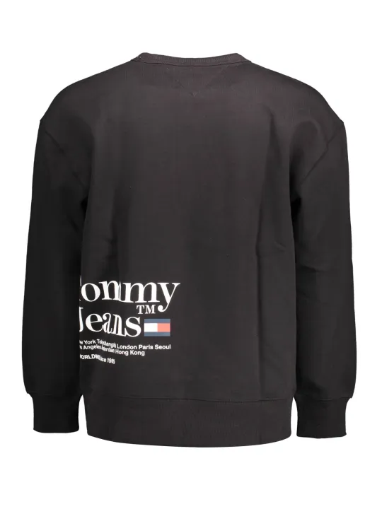"Tommy Hilfiger Sweatshirts im Sale | Bio-Baumwolle Rundhals Sweatshirt mit Logo von Tommy Hilfiger online kaufen"|Planet-Deluxe