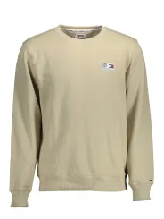 "Tommy Hilfiger Sweatshirts im Sale | Bio Baumwolle Sweatshirt Beige Tommy Hilfiger Rundhals online kaufen"|Planet-Deluxe