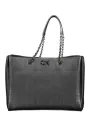 "Calvin Klein Einzelstücke & Seltenheiten im Sale | Calvin Klein Recyclingpolyester Tasche mit Kettenhenkeln und Fächern online kaufen"|Planet-Deluxe
