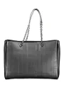 "Calvin Klein Einzelstücke & Seltenheiten im Sale | Calvin Klein Recyclingpolyester Tasche mit Kettenhenkeln und Fächern online kaufen"|Planet-Deluxe