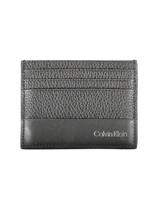 "Calvin Klein Brieftaschen im Sale | Calvin Klein Kartenhalter mit Logo und zentralem Fach online kaufen"|Planet-Deluxe