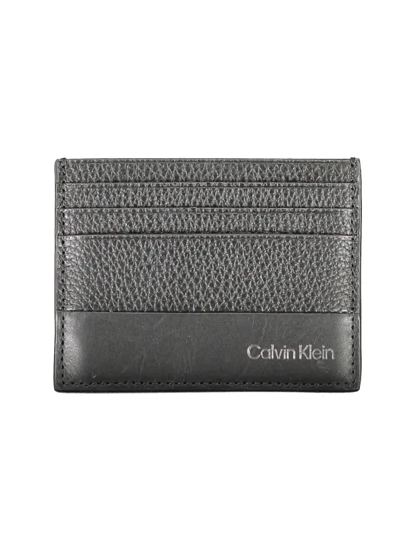 "Calvin Klein Brieftaschen im Sale | Calvin Klein Kartenhalter mit Logo und zentralem Fach online kaufen"|Planet-Deluxe