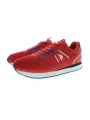 US Polo Rote Sneakers: Kontrastdetails & Schnürsenkel
