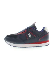 "U.S. POLO BEST PRICE Sneakers im Sale | Kontrastdetail-Sneaker mit Logo von U.S. POLO online kaufen"|Planet-Deluxe