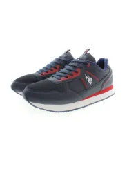 "U.S. POLO BEST PRICE Sneakers im Sale | Kontrastdetail-Sneaker mit Logo von U.S. POLO online kaufen"|Planet-Deluxe