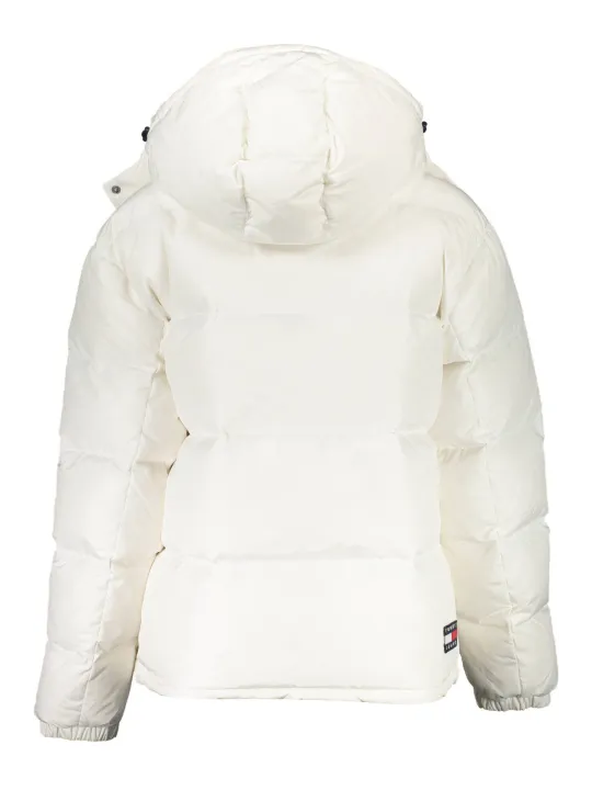 "Tommy Hilfiger Jacken im Sale | Tommy Hilfiger Jacke mit Kapuze und Taschen DW0DW14661 BIANCO online kaufen"|Planet-Deluxe