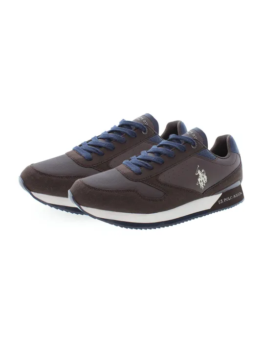 "U.S. POLO BEST PRICE Sneakers im Sale | U.S. POLO BEST PRICE NOBIL003MBHY3_MARRONE_DBR001 online kaufen"|Planet-Deluxe