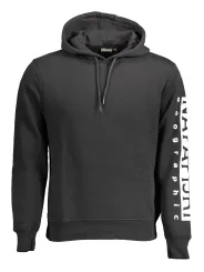 "Napapijri Sweatshirts im Sale | Kapuzensweatshirt mit Logoaufdruck von Napapijri online kaufen"|Planet-Deluxe