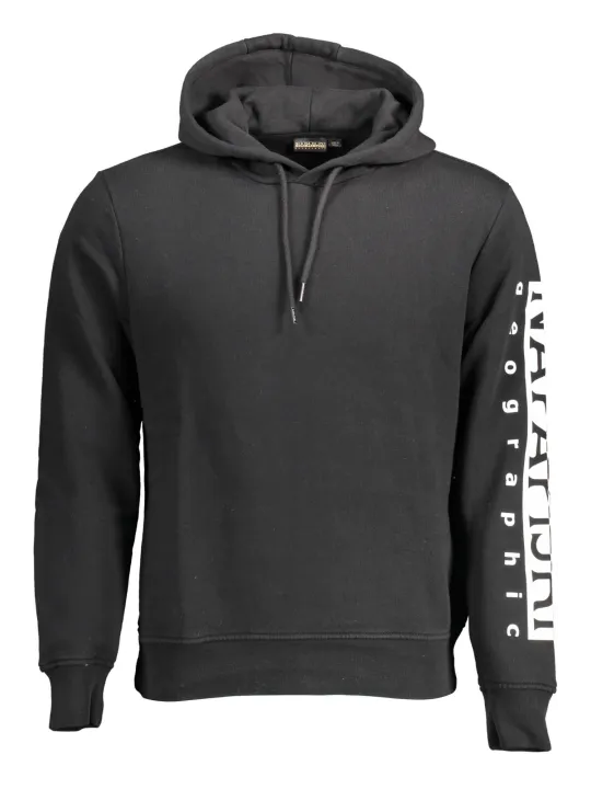 "Napapijri Sweatshirts im Sale | Kapuzensweatshirt mit Logoaufdruck von Napapijri online kaufen"|Planet-Deluxe