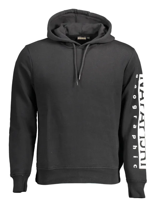 "Napapijri Sweatshirts im Sale | Kapuzensweatshirt mit Logoaufdruck von Napapijri online kaufen"|Planet-Deluxe
