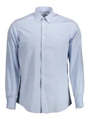 "HARMONT &amp| BLAINE Hemden im Sale | Kontrast-Hemd mit Button-Down-Kragen und Logo  online kaufen"|Planet-Deluxe