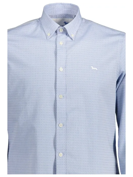 "HARMONT &amp| BLAINE Hemden im Sale | Kontrast-Hemd mit Button-Down-Kragen und Logo  online kaufen"|Planet-Deluxe
