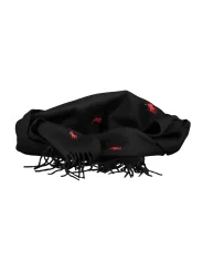"RALPH LAUREN Schals im Sale | RALPH LAUREN 449891310001_NERO_BLKRED online kaufen"|Planet-Deluxe