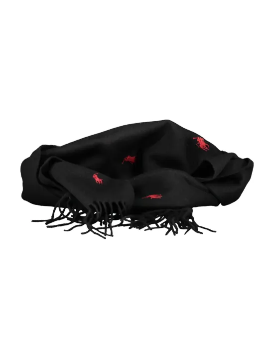 "RALPH LAUREN Schals im Sale | RALPH LAUREN 449891310001_NERO_BLKRED online kaufen"|Planet-Deluxe