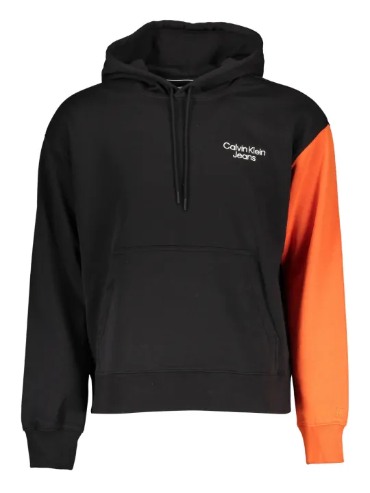 "Calvin Klein Sweatshirts im Sale | Kapuzensweatshirt mit Kontrast und Logo Calvin Klein online kaufen"|Planet-Deluxe