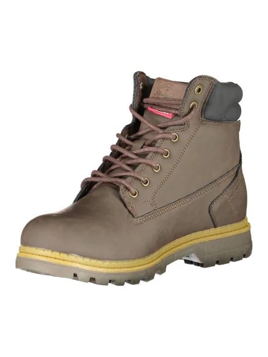 "Carrera Stiefeletten im Sale | Nevada Schnürstiefel mit Kontrastdetails und Logo Sohle online kaufen"|Planet-Deluxe