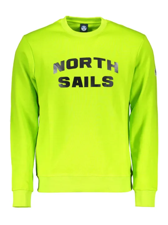 "North Sails Sweatshirts im Sale | Langarm Sweatshirt mit Rundhalsausschnitt und Logoaufdruck online kaufen"|Planet-Deluxe