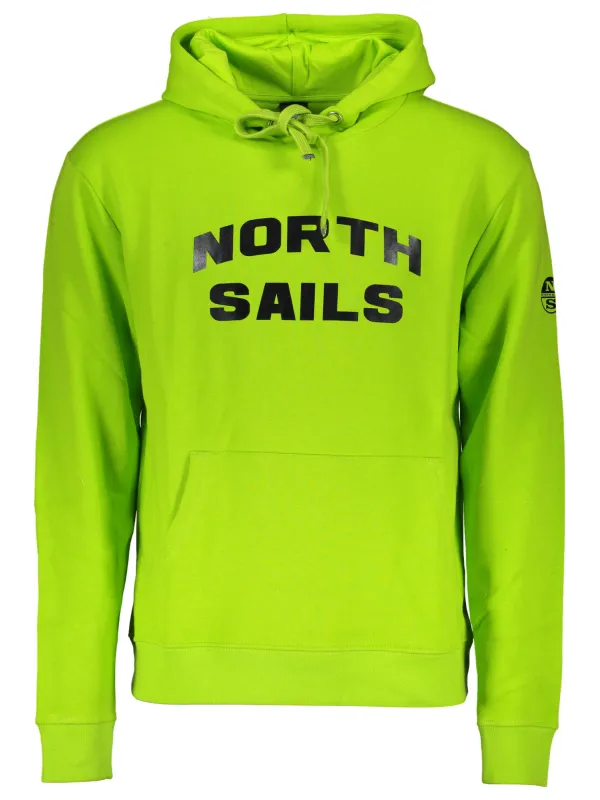 "North Sails Sweatshirts im Sale | Kapuzen-Sweatshirt mit Tasche und Logo von North Sails online kaufen"|Planet-Deluxe