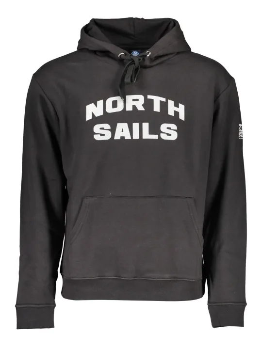 "North Sails Sweatshirts im Sale | Kapuzensweatshirt mit Tasche und Logo von North Sails online kaufen"|Planet-Deluxe