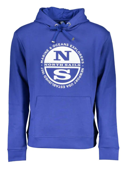 "North Sails Sweatshirts im Sale | Kapuzensweatshirt North Sails mit Tasche und Logoaufdruck online kaufen"|Planet-Deluxe