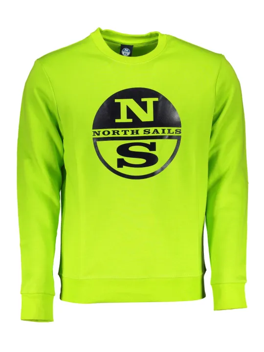 "North Sails Sweatshirts im Sale | Langarm-Sweatshirt mit Rundhals und Logo-Aufdruck von North Sails online kaufen"|Planet-Deluxe