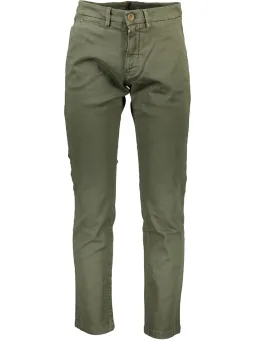 "North Sails 5-Taschen-Hose Grün mit Logo – Stil & Funktion"