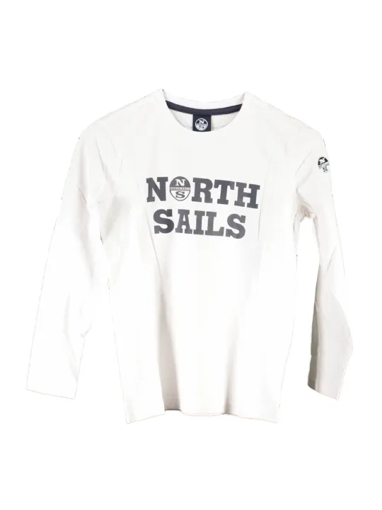 "North Sails T-Shirts im Sale | North Sails 902484-000_BIANCO_0101 online kaufen"|Planet-Deluxe