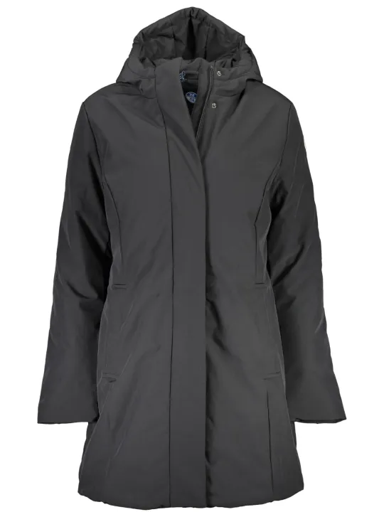 "North Sails Jacken im Sale | Kapuzenjacke mit Taschen und Applikation - North Sails Schwarz online kaufen"|Planet-Deluxe