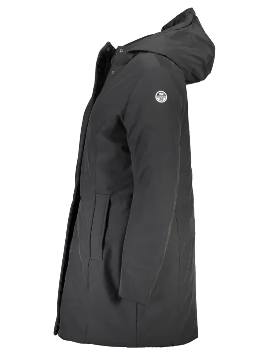 "North Sails Jacken im Sale | Kapuzenjacke mit Taschen und Applikation - North Sails Schwarz online kaufen"|Planet-Deluxe