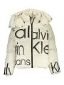 "Calvin Klein Jacken im Sale | Calvin Klein Recycelte Jacke Beige mit Abnehmbarer Kapuze online kaufen"|Planet-Deluxe