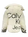 "Calvin Klein Jacken im Sale | Calvin Klein Recycelte Jacke Beige mit Abnehmbarer Kapuze online kaufen"|Planet-Deluxe