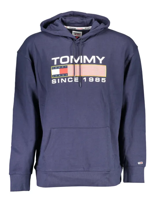 "Tommy Hilfiger Sweatshirts im Sale | Tommy Hilfiger Kapuzen-Sweatshirt mit Mitteltasche und Logo online kaufen"|Planet-Deluxe