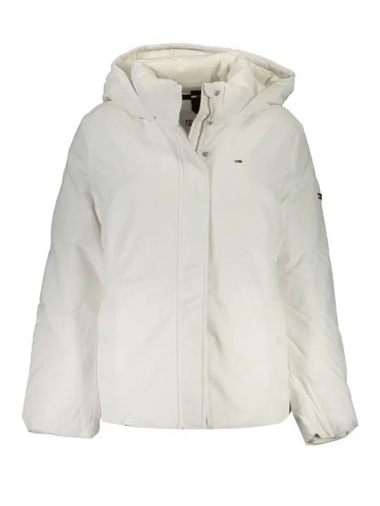 "Tommy Hilfiger Jacken im Sale | Recycelte Nylonjacke mit Kapuze und Taschen von Tommy Hilfiger online kaufen"|Planet-Deluxe