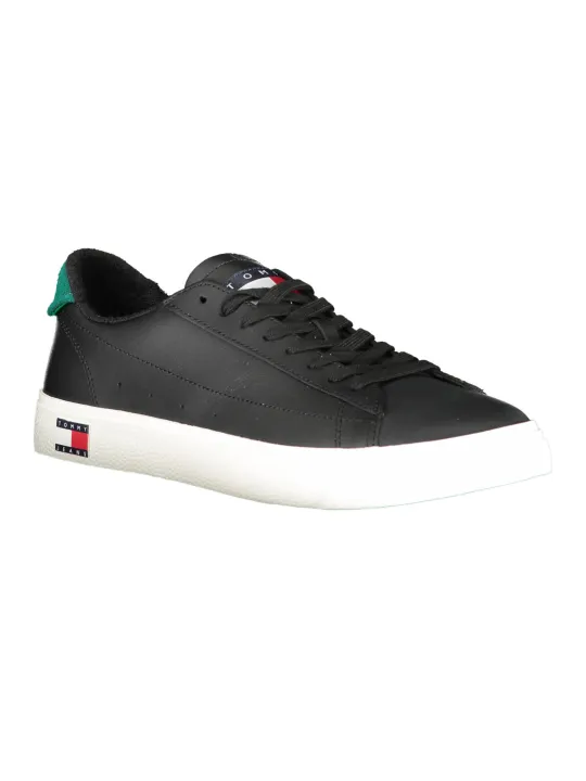 "Tommy Hilfiger Sneakers im Sale | Tommy Hilfiger EM0EM01066_NERO_BDS online kaufen"|Planet-Deluxe