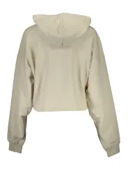 "Calvin Klein Sweatshirts im Sale | Calvin Klein Kapuzenpullover Beige mit Logo und Druck online kaufen"|Planet-Deluxe
