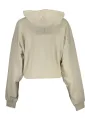 "Calvin Klein Sweatshirts im Sale | Calvin Klein Kapuzenpullover Beige mit Logo und Druck online kaufen"|Planet-Deluxe