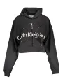 "Calvin Klein Sweatshirts im Sale | Calvin Klein Kapuzenpullover Schwarz mit Logo Druck online kaufen"|Planet-Deluxe
