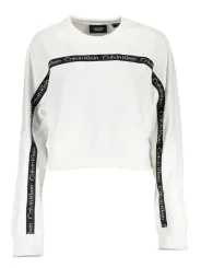 "Calvin Klein Sweatshirts im Sale | Calvin Klein Logo Sweatshirt mit Applikation und Rundhals online kaufen"|Planet-Deluxe