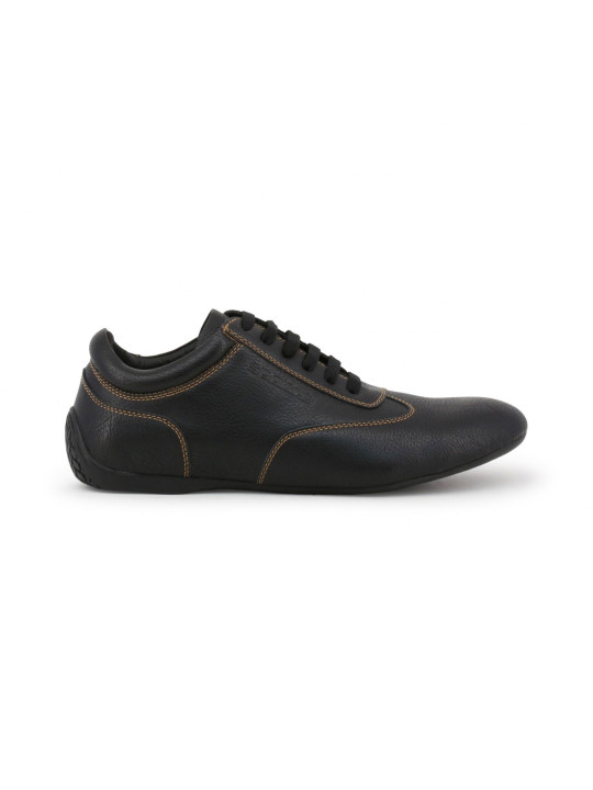 Schwarze Sparco IMOLA_NERO_LH Lederschuhe