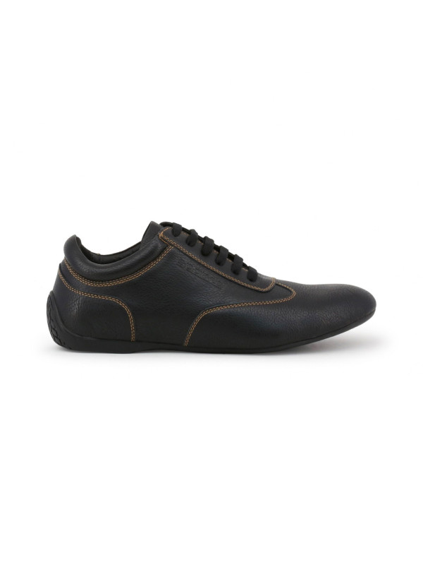 Schwarze Sparco IMOLA_NERO_LH Lederschuhe