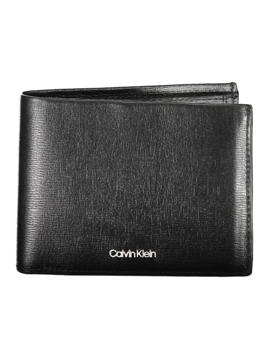 "Calvin Klein Brieftaschen im Sale | Calvin Klein Brieftasche RFID Schutz Doppel Kartenfach Schwarz online kaufen"|Planet-Deluxe