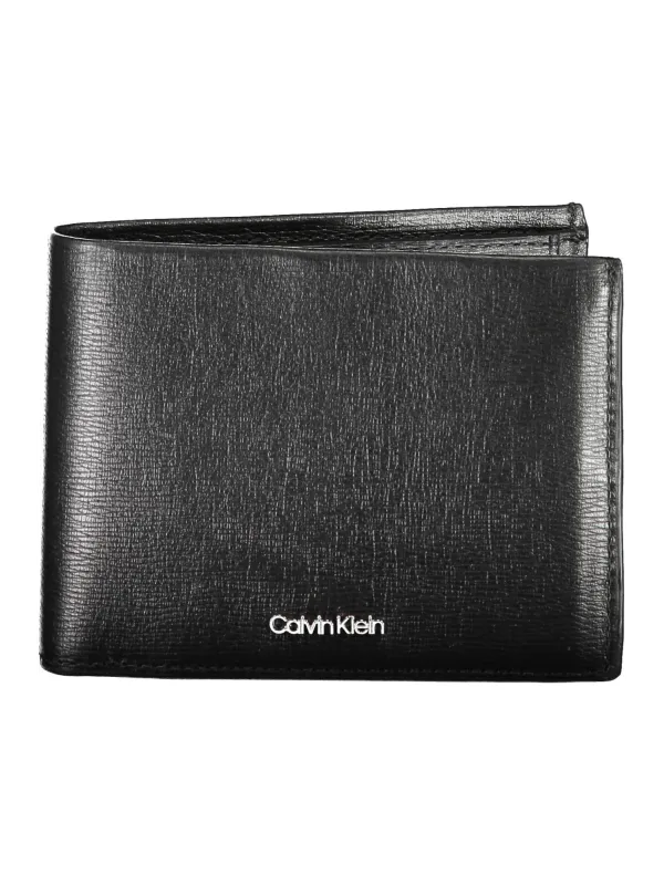 "Calvin Klein Brieftaschen im Sale | Calvin Klein Brieftasche RFID Schutz Doppel Kartenfach Schwarz online kaufen"|Planet-Deluxe