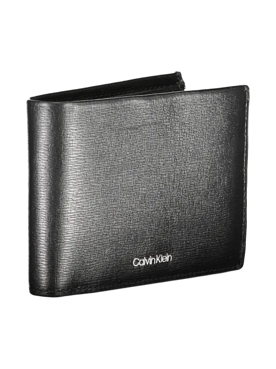 "Calvin Klein Brieftaschen im Sale | Calvin Klein Brieftasche RFID Schutz Doppel Kartenfach Schwarz online kaufen"|Planet-Deluxe