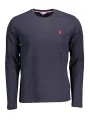 "U.S. POLO T-Shirts im Sale | Langarmshirt Rundhals Stickerei Logo US POLO Blau online kaufen"|Planet-Deluxe