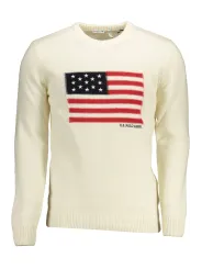 "U.S. POLO Pullover im Sale | U.S. POLO 62917-53280_BIANCO_101 online kaufen"|Planet-Deluxe