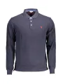 "U.S. POLO Poloshirts im Sale | Langarm-Poloshirt mit Ellbogenpatches und Kontrastdetails online kaufen"|Planet-Deluxe