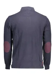 "U.S. POLO Poloshirts im Sale | Langarm-Poloshirt mit Ellbogenpatches und Kontrastdetails online kaufen"|Planet-Deluxe