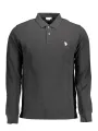 "U.S. POLO Poloshirts im Sale | Langarm Poloshirt mit Logo und Stickerei 2 Knpfe US Polo online kaufen"|Planet-Deluxe